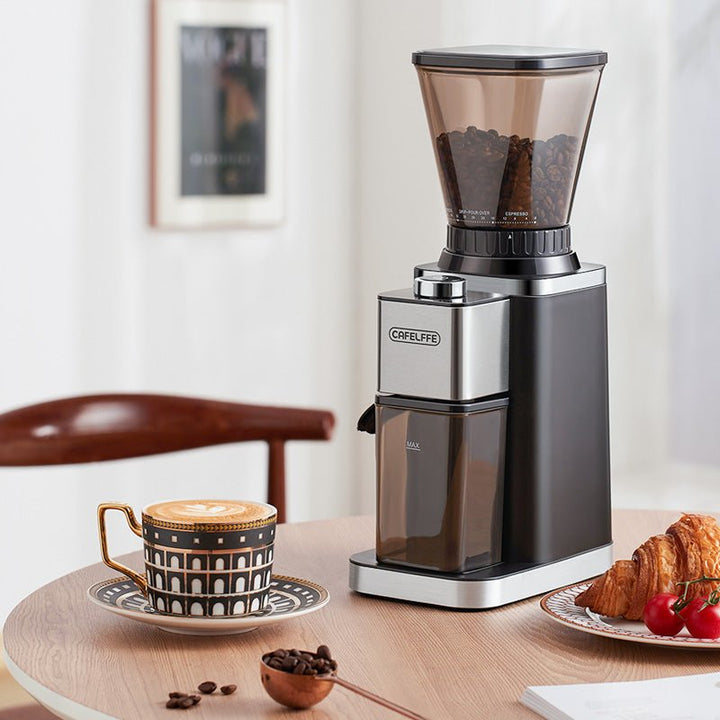 CAFELFFE MK301 Coffee Grinder: 48 - Gear Adjustment, 420 Stainless Steel Core, Anti - Static & Detachable for Even Grinding Worldwide - Tenko Co., Ltd.