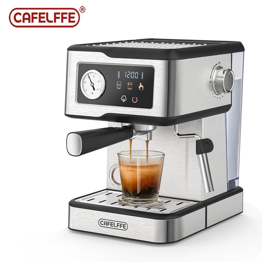 CAFELFFE MK901 Espresso Machine: 20 - Bar Pressure, PID Temperature Control, Smart Touch Panel, Volumetric Control for Global Coffee Lovers - Tenko Co., Ltd.