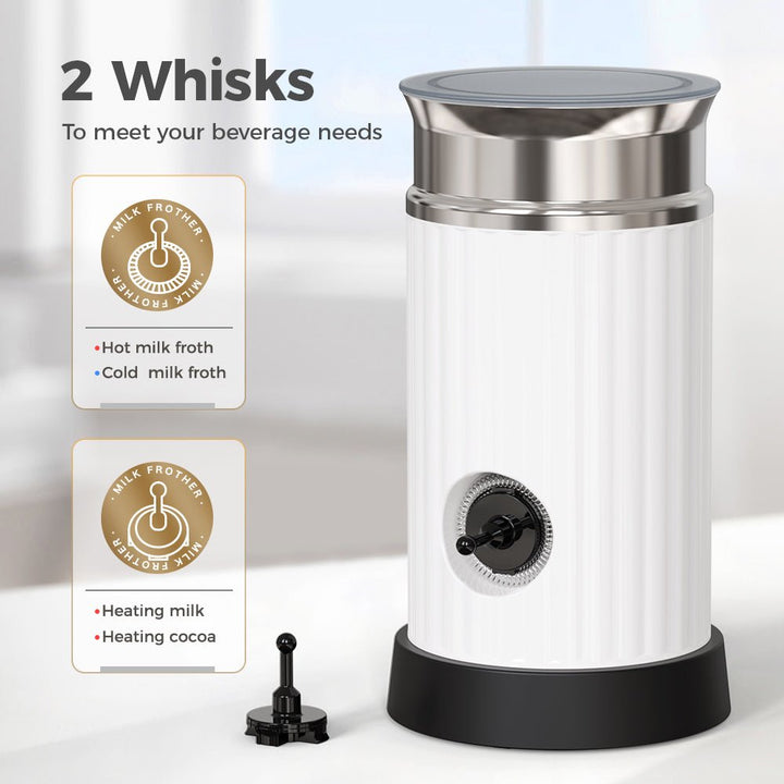 CAFELFFE Multi - functional Milk Frother: Hot & Cold Frothing, Large Capacity, Easy - Clean for Global Coffee Lovers - MK201 - Tenko Co., Ltd.