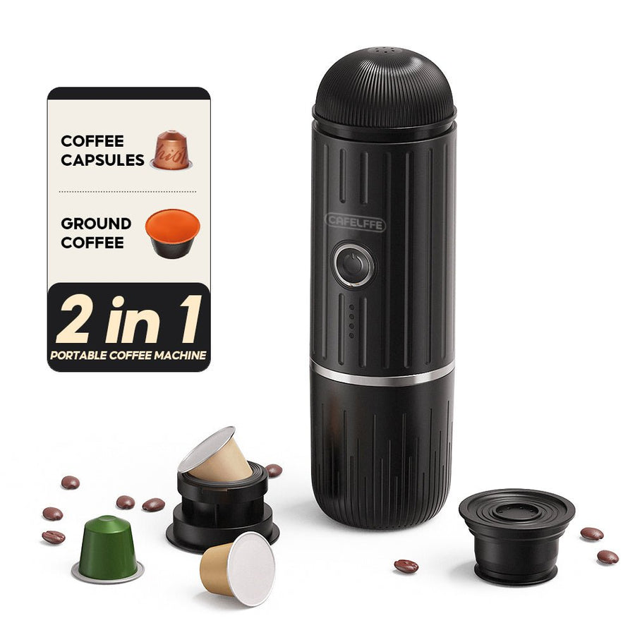 CAFELFFE Portable Espresso Maker: 19Bar High - Pressure, 2 - in - 1 Compatibility for Worldwide Coffee Lovers - MK502 - Tenko Co., Ltd.