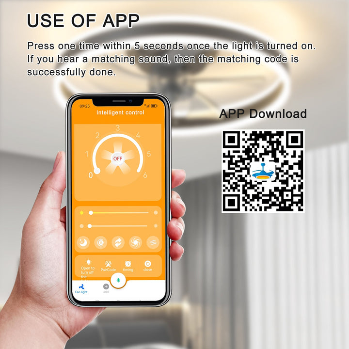 Ceiling Fan with Lights Dimmable LED - Tenko Co., Ltd.