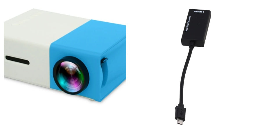 HD 1080P Mini Mini Projector Tenko Store