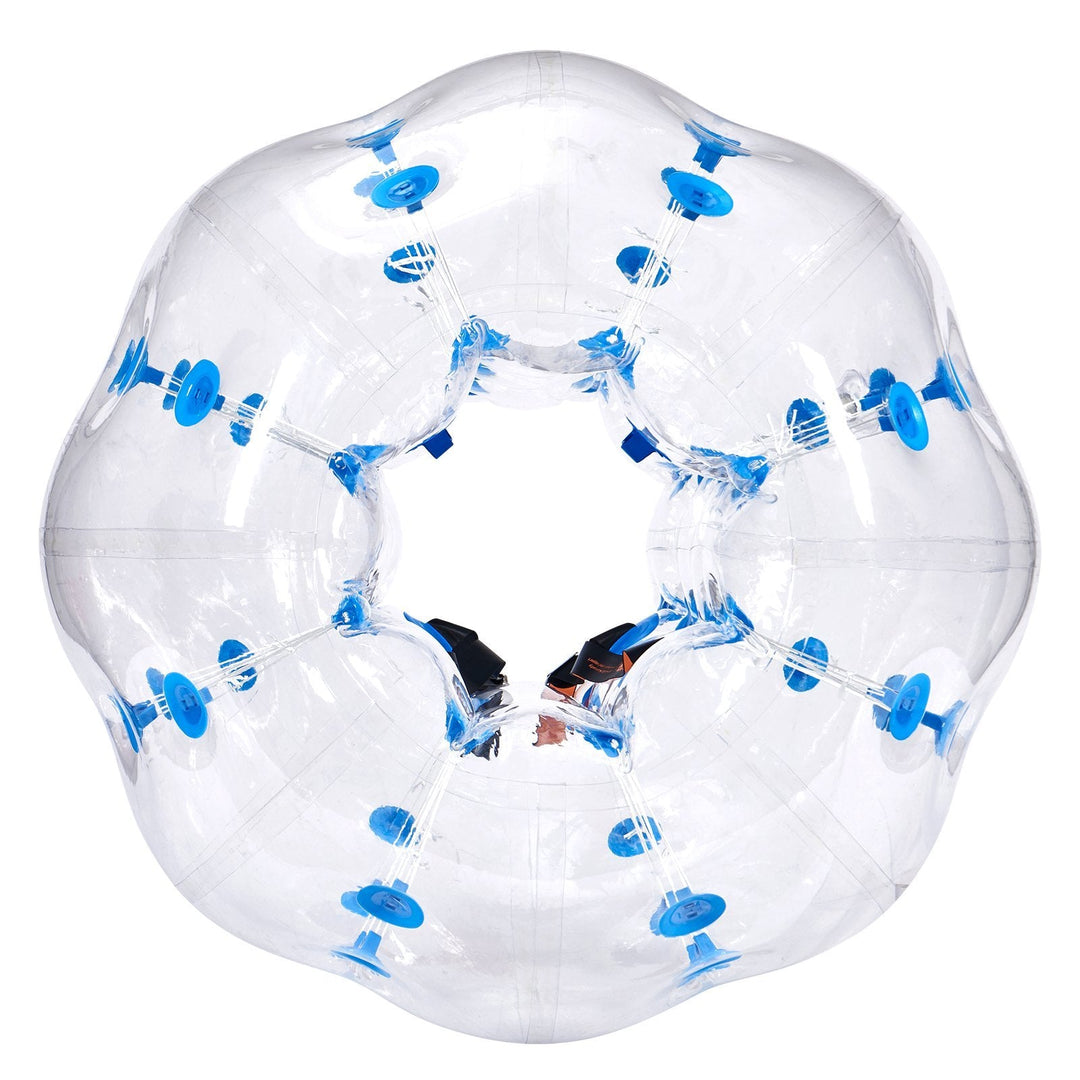 Inflatable Bumper Ball 1-Pack, 4FT/1.2M Body Sumo Zorb Balls for Teen, 0.8mm Thick PVC Human Hamster Bubble Balls for Outdoor Team Gaming Play, Bumper Bopper Toys for Garden, Yard, Park - Tenko Co., Ltd.