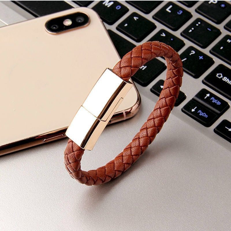 New Bracelet Charger USB Charging Cable Data Charging Cord For IPhone14 13 Max USB C Cable For Phone Micro Cable Tenko Store