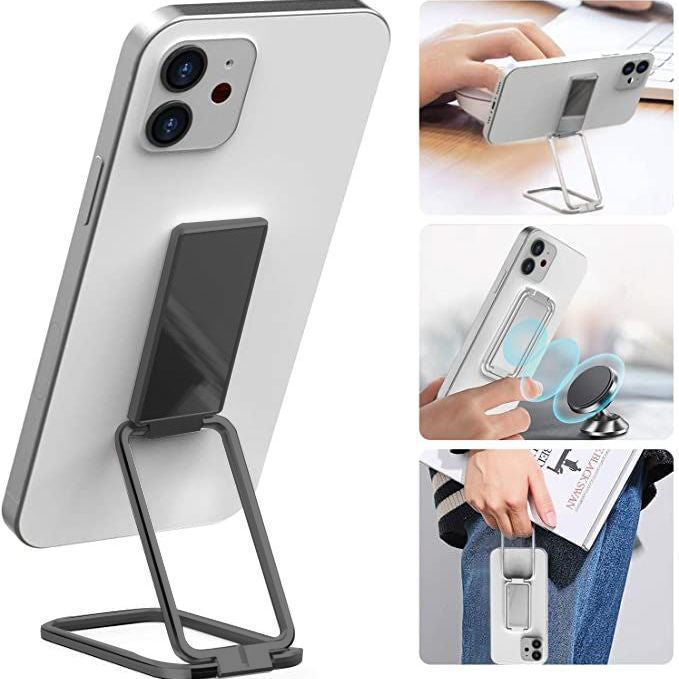 Foldable Mobile Phone Holder Ring Buckle Retractable Desktop CellPhone Stand Car Magnetic Bracket Office Accessories Tenko Store