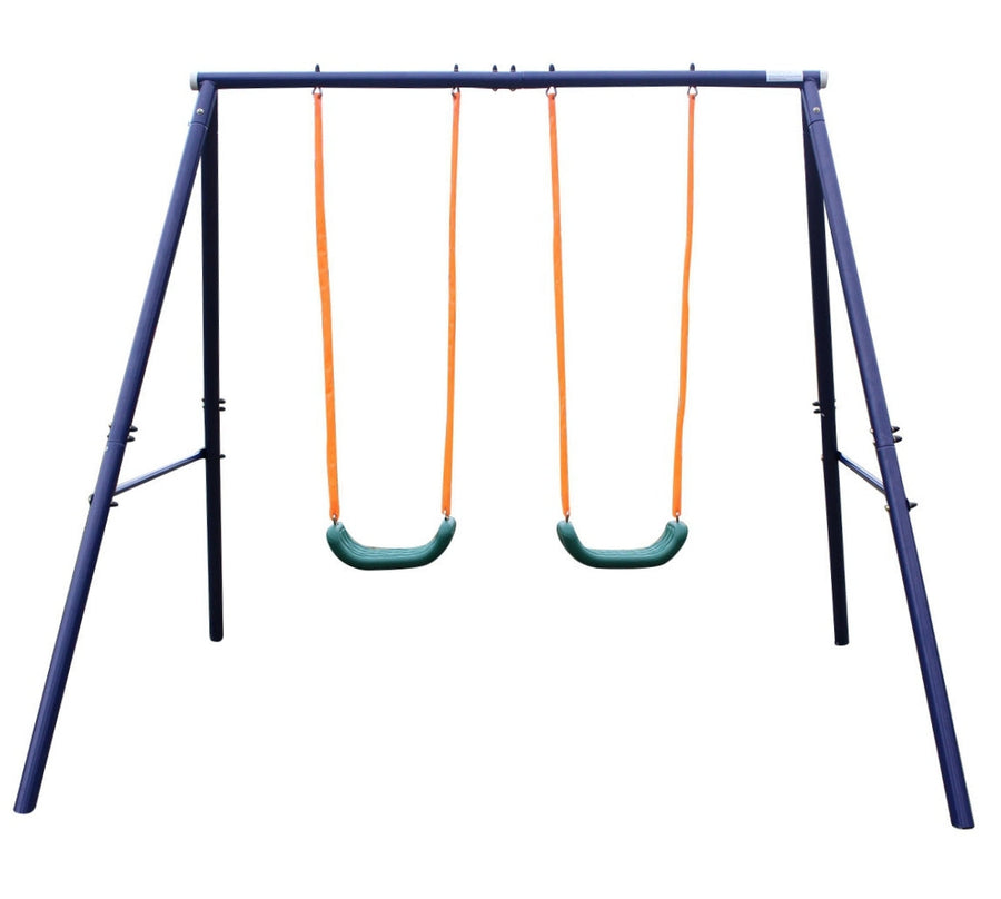 Two Station Swing Set for Children - Tenko Co., Ltd.