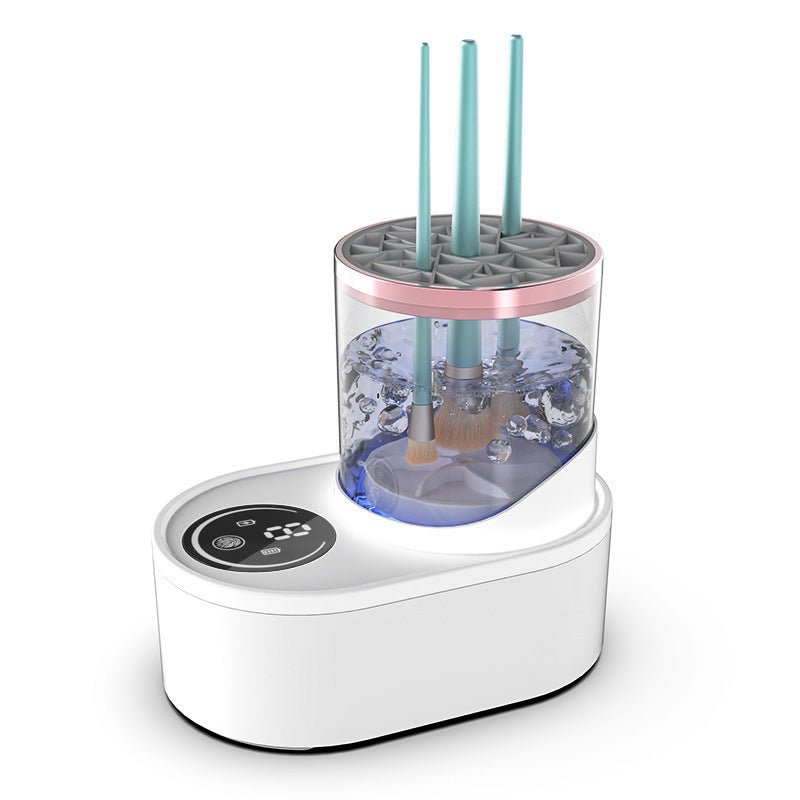 Electric Makeup Brush Cleaner Rechargeable Makeup Brushes Cleaning Tool Automatic Makeup Brush Cleaning Stand Device - Tenko Co., Ltd.