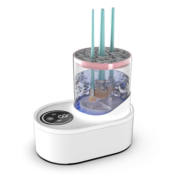 Electric Makeup Brush Cleaner Rechargeable Makeup Brushes Cleaning Tool Automatic Makeup Brush Cleaning Stand Device - Tenko Co., Ltd.