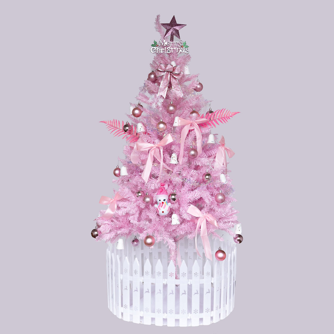 5FT Christmas tree pink - Tenko Co., Ltd.