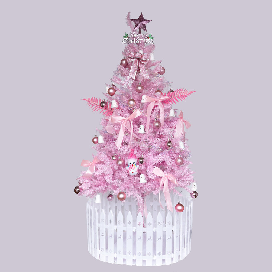 5FT Christmas tree pink - Tenko Co., Ltd.