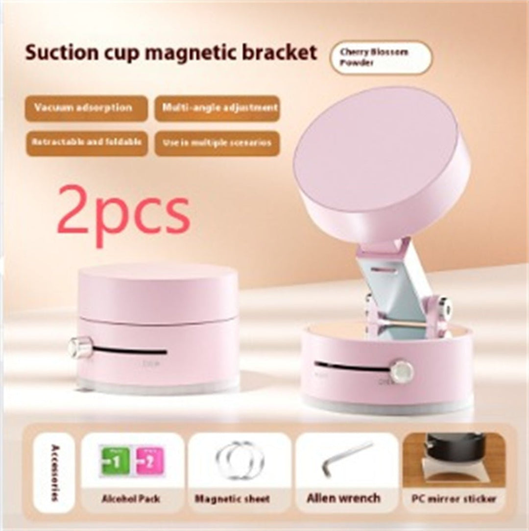 Foldable Magnetic Vacuum Car Phone Holder Foldable Suction Cup With Suction Cup Hands - Free Navigation For Smart Phone - Tenko Co., Ltd.