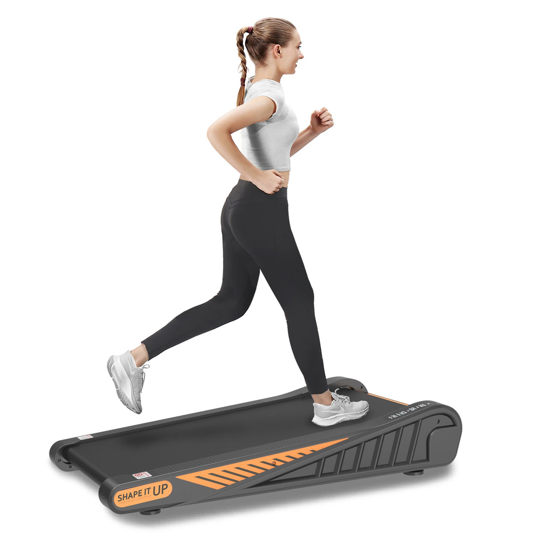 Home Exercise Walking Pad Under Desk Treadmill 8% Incline for Small Space - Tenko Co., Ltd.