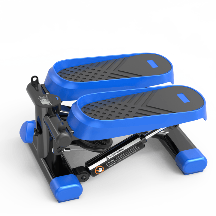 Home Office Exercise 330LBS Capacity Mini Stepper with Resistance Bands and LCD Monitor - Tenko Co., Ltd.