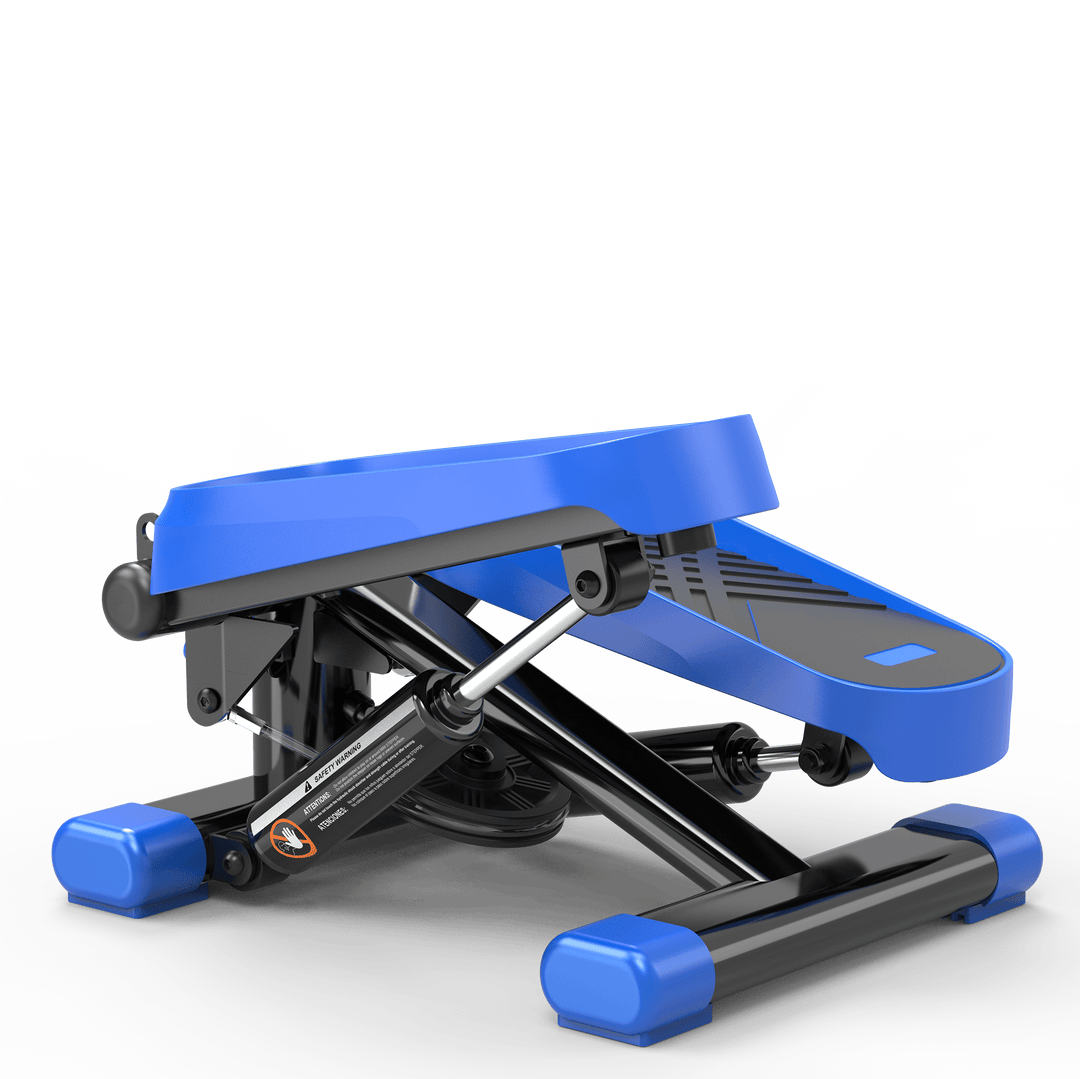 Home Office Exercise 330LBS Capacity Mini Stepper with Resistance Bands and LCD Monitor - Tenko Co., Ltd.