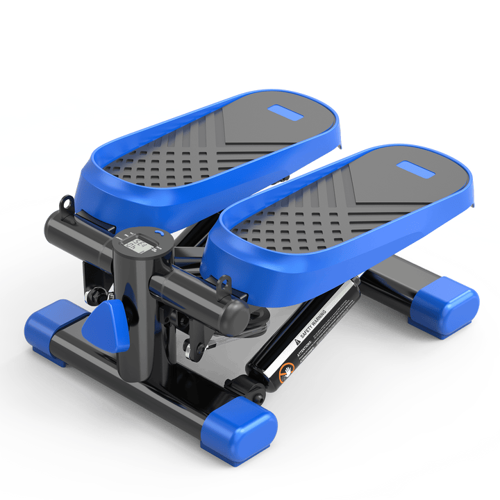 Home Office Exercise 330LBS Capacity Mini Stepper with Resistance Bands and LCD Monitor - Tenko Co., Ltd.