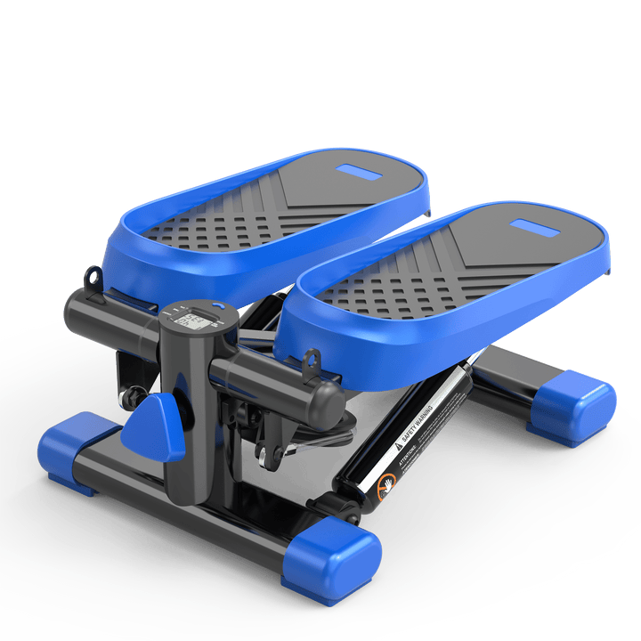 Home Office Exercise 330LBS Capacity Mini Stepper with Resistance Bands and LCD Monitor - Tenko Co., Ltd.