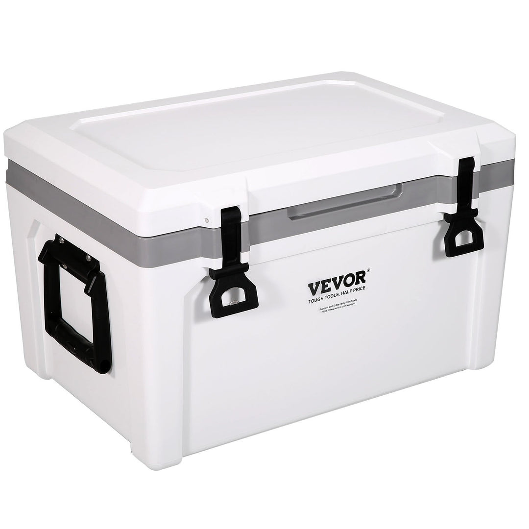 Insulated Portable Cooler, 52 qt, Holds 50 Cans, Ice Retention Hard Cooler with Heavy Duty Handle, Ice Chest Lunch Box for Camping, Beach, Picnic, Travel, Outdoor, Keeps Cool for up to 6 Days - Tenko Co., Ltd.