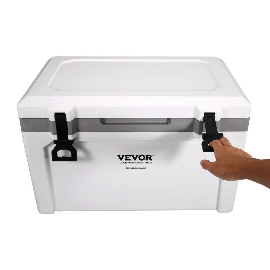 Insulated Portable Cooler, 52 qt, Holds 50 Cans, Ice Retention Hard Cooler with Heavy Duty Handle, Ice Chest Lunch Box for Camping, Beach, Picnic, Travel, Outdoor, Keeps Cool for up to 6 Days - Tenko Co., Ltd.