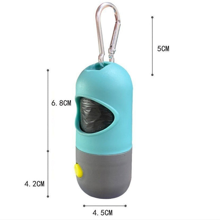 Led Light Pet Waste Bag Dispenser For Dogs Cats Dog Poop Scooper Bags Waste Bags Holder Dispensers Pet Clean Accessories - Tenko Co., Ltd.