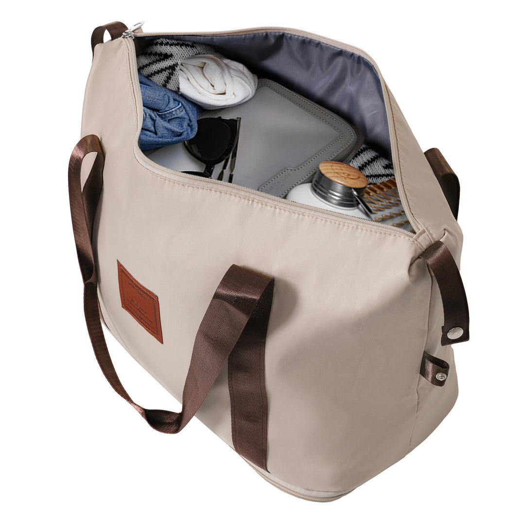 Luggage Sets 3 Piece Carry on Luggage 22x14x9 Airline Approved, Lightweight Hardshell ABS Suitcases with Wheels, 20 inch, Khaki - Tenko Co., Ltd.