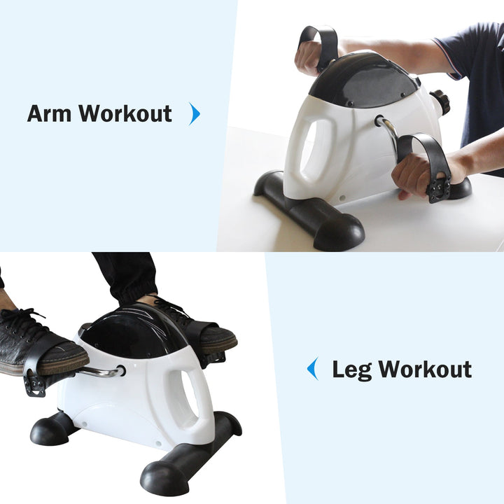 Mini Exercise Bike Rehabilitation training walking machine home rehabilitation maximum weight 120KG with electronic display and instep restraint strap. - Tenko Co., Ltd.
