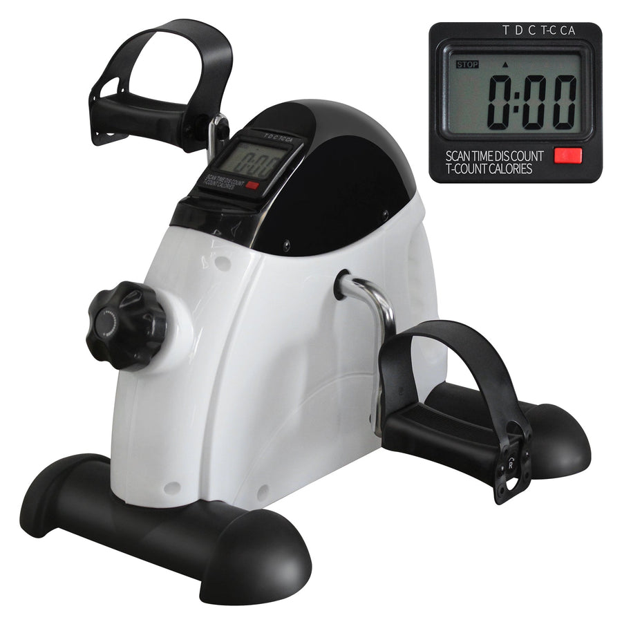Mini Exercise Bike Rehabilitation training walking machine home rehabilitation maximum weight 120KG with electronic display and instep restraint strap. - Tenko Co., Ltd.