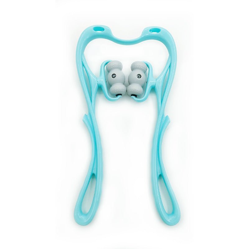 Neck Massager For Pain Relief Deep Tissue 360 Degree Neck Roller With 96 Pressure Point Neckbud Massage Roller For Neck Shoulder Waist Leg Foot Handheld Relaxer Tool - Tenko Co., Ltd.