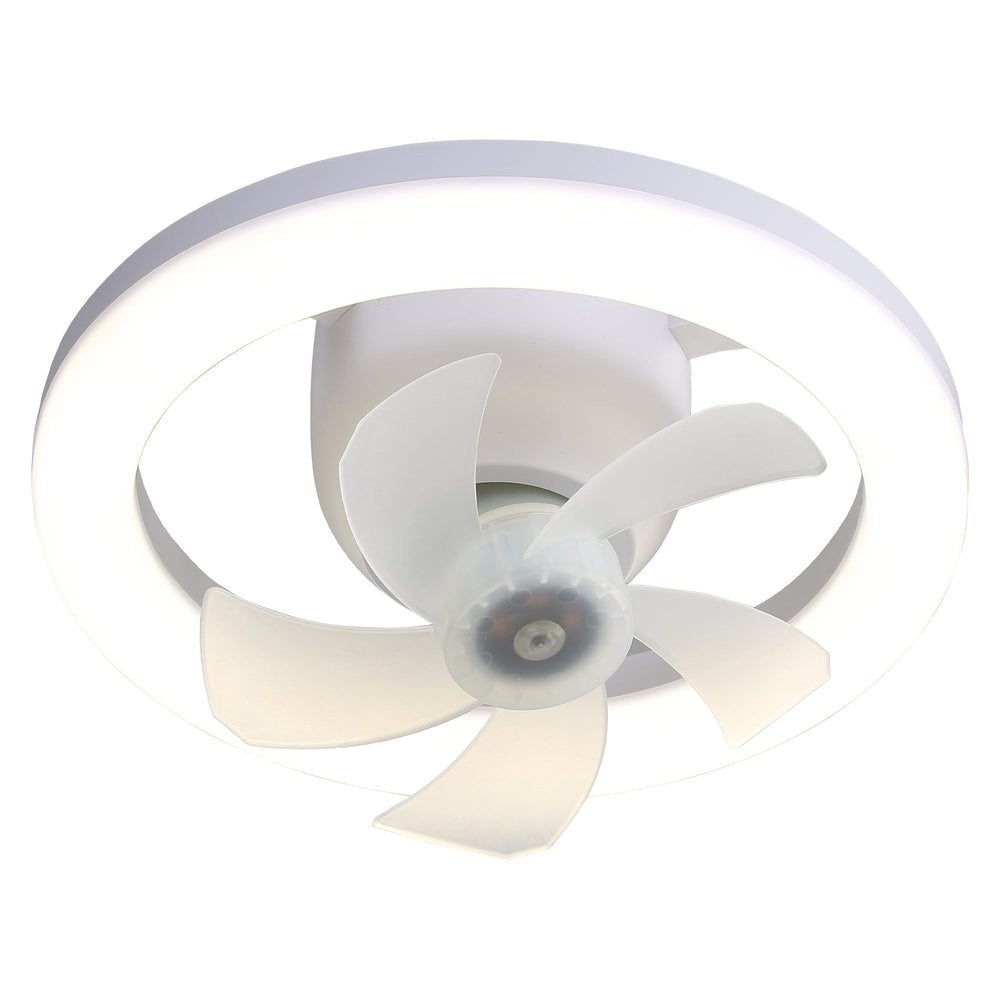 Socket Ceiling Fan with Light and Remote 360° Rotating Ceiling Fan 3 Colors and 3 Wind Speeds - Tenko Co., Ltd.