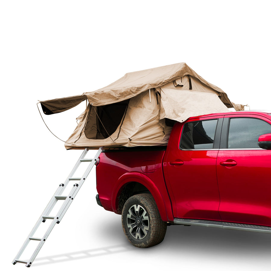 The roof tent with 280TC 2000 waterproof lattice cloth for using as a Camping Necessity A Mobile Home - Tenko Co., Ltd.