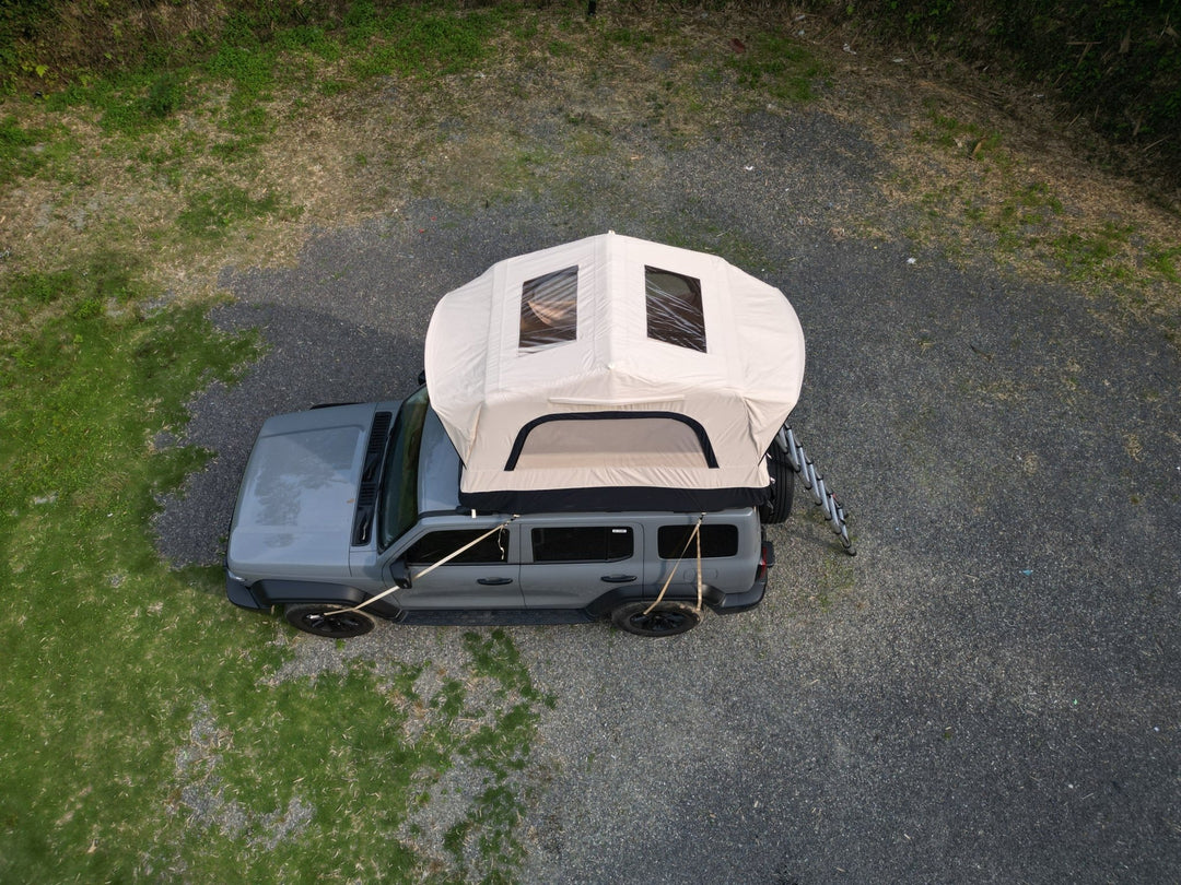 Truck Roof Tent, Car SUV Roof Tent Inflatable,Roof Top Tent Camping for 2 Person,Easy to Set Up - Tenko Co., Ltd.
