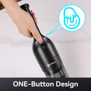 UMLO H6 BLACK Cordless Handheld Vacuum, 10KPa Suction, 30min Runtime, HEPA Filter - Tenko Co., Ltd.