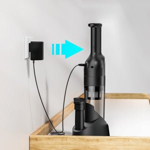 UMLO H6 BLACK Cordless Handheld Vacuum, 10KPa Suction, 30min Runtime, HEPA Filter - Tenko Co., Ltd.