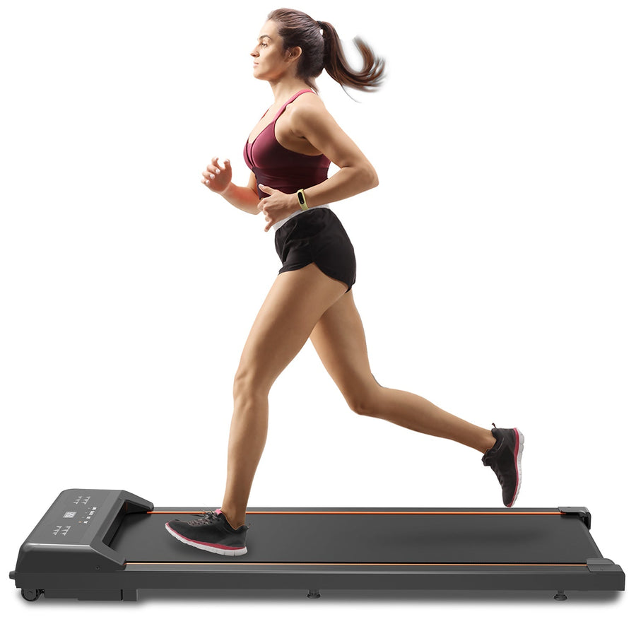 Walking Pad Under Desk Treadmill, LED Display and Remote Control Portable Treadmill for Home and Office, 2.5HP 265LBS - Tenko Co., Ltd.