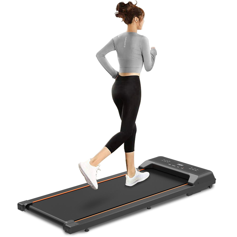 Walking Pad Under Desk Treadmill, LED Display and Remote Control Portable Treadmill for Home and Office, 2.5HP 265LBS - Tenko Co., Ltd.